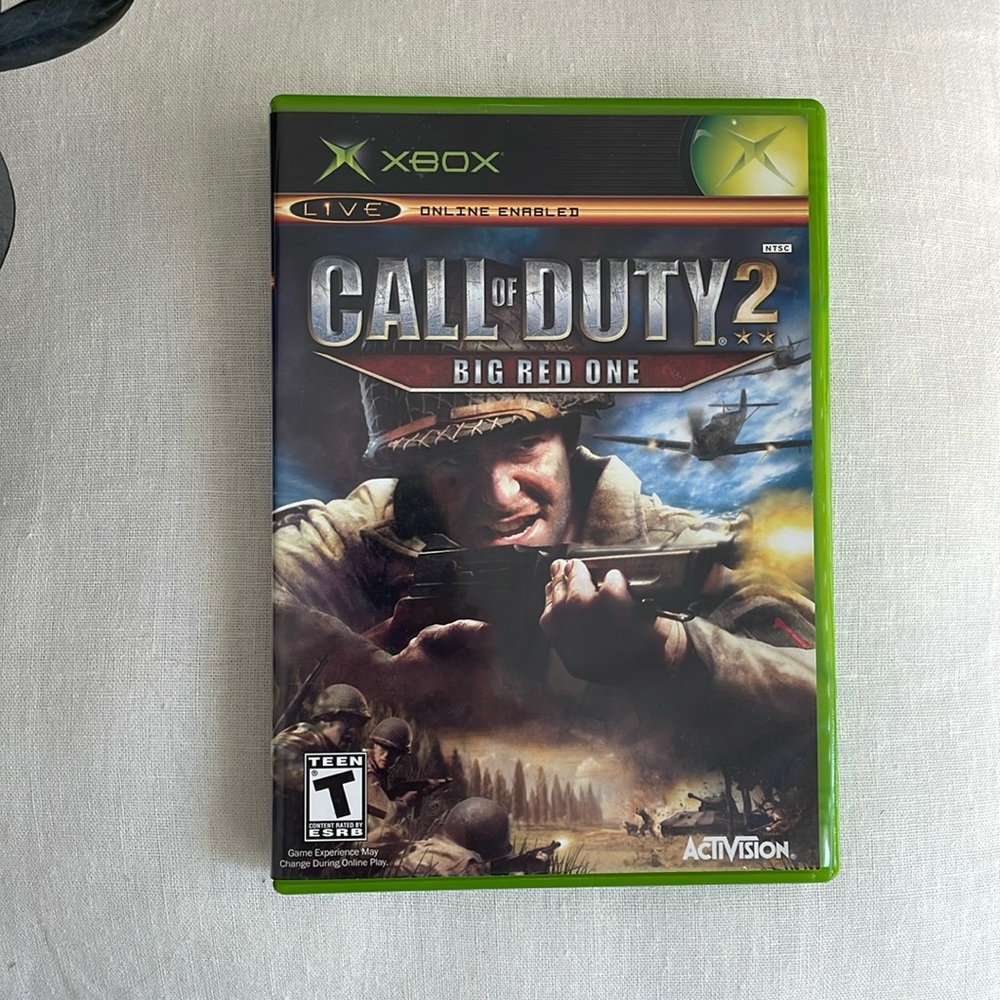 [ XBOX Live Original Call of Duty 2 Big Red One ]